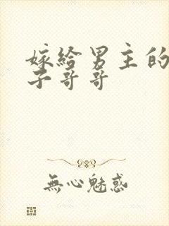 嫁给男主的病秧子哥哥