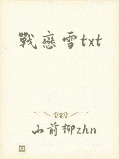 战恋雪txt