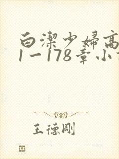 白洁少妇高义第1一178章小说