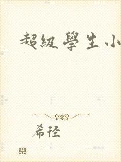 超级学生小说