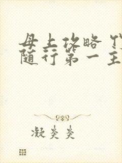 母上攻略 竹影随行第一主板