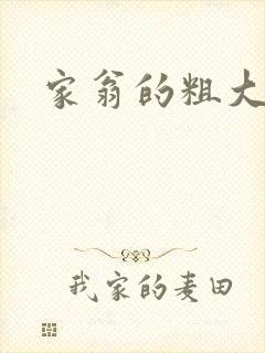 家翁的粗大