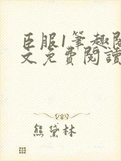 臣服1笔趣阁全文免费阅读无弹窗