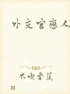 外交官恋人小说