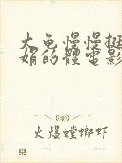 大龟慢慢挺进张娟的体电影