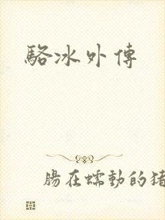 骆冰外传