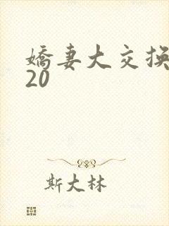 娇妻大交换1一20