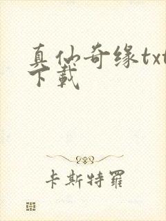 真仙奇缘txt下载