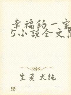 幸福的一家1一5小说全文阅读