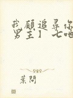 我愿追寻你【双男主】 七吔