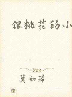 银桃花的小说