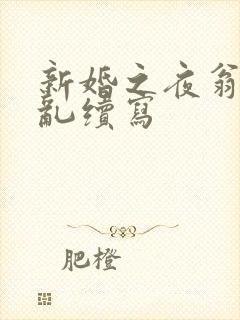 新婚之夜翁莹情乱续写