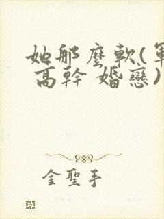 她那么软(军婚 高干 婚恋)完结