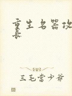 重生名器攻略兄长