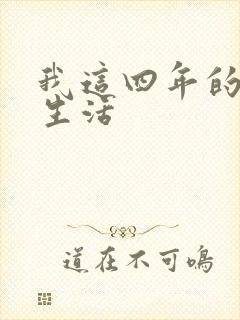 我这四年的奴隶生活