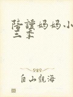 陪读妈妈小说第三季