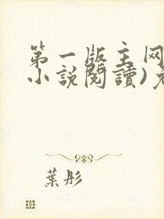 第一版主网(在小说阅读)免费阅读