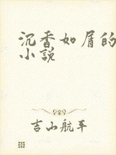 沉香如屑的原著小说