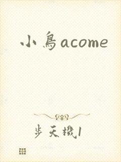小鸟acome