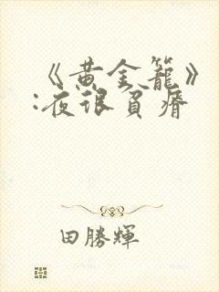 《黄金笼》作者:夜很贫瘠