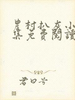 农村扒灰小说全集免费阅读