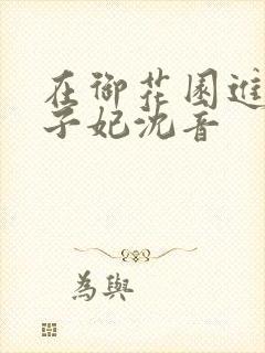 在御花园进入太子妃沈音