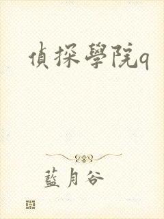 侦探学院q