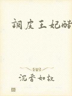 调皮王妃酷王爷