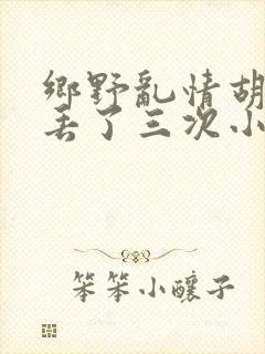 乡野乱情胡秀英丢了三次小说