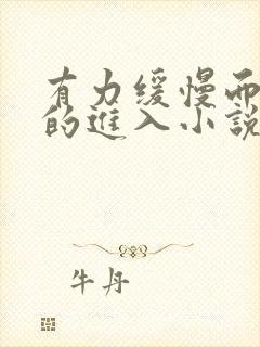 有力缓慢而坚定的进入小说