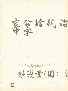 家公给我治疗5中字