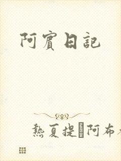 阿宾日记