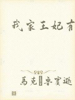 我家王妃有点野