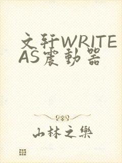 文轩WRITEAS震动器