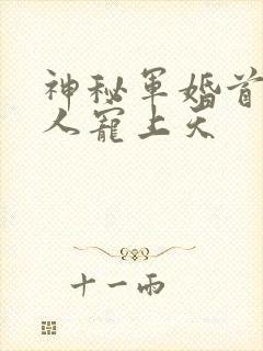 神秘军婚首长大人宠上天