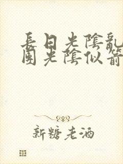 长日光阴乱作一团光阴似箭眇眇