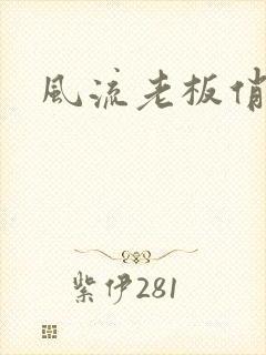 风流老板俏秘书