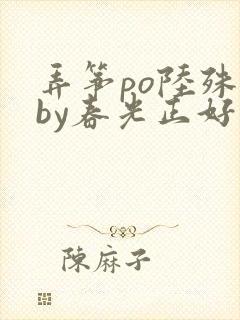 弄筝po陆殊词by春光正好