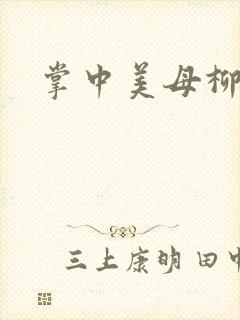 掌中美母柳玉茹