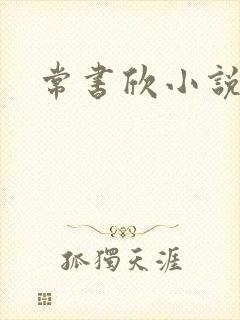 常书欣小说