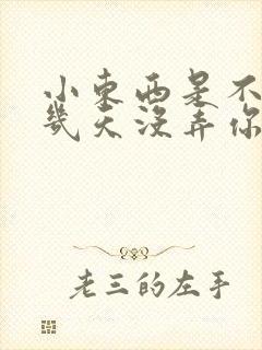 小东西是不是好几天没弄你了作文