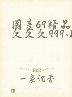 国产69精品久久久久999小说