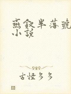 燕钗半落琥珀糖小说