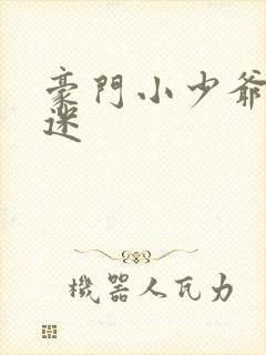 豪门小少爷是财迷