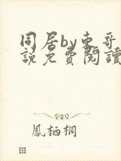 同居by东哥小说免费阅读全文无弹窗