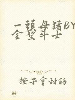 一头母猪BY黄金圣斗士