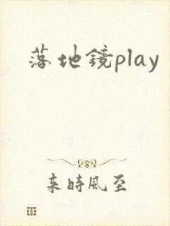 落地镜play