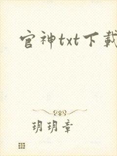 官神txt下载