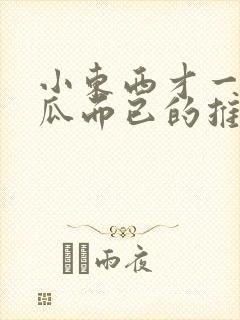 小东西才一根黄瓜而已的推荐书