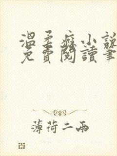 温柔瘾小说全文免费阅读笔趣阁